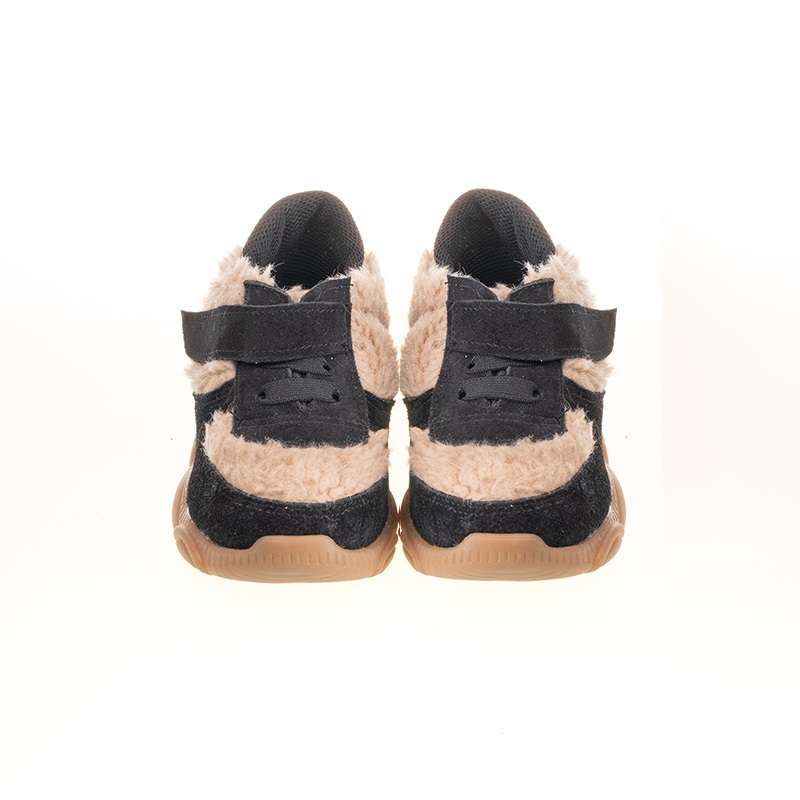 Siyah Taba Kürklü Sneaker
